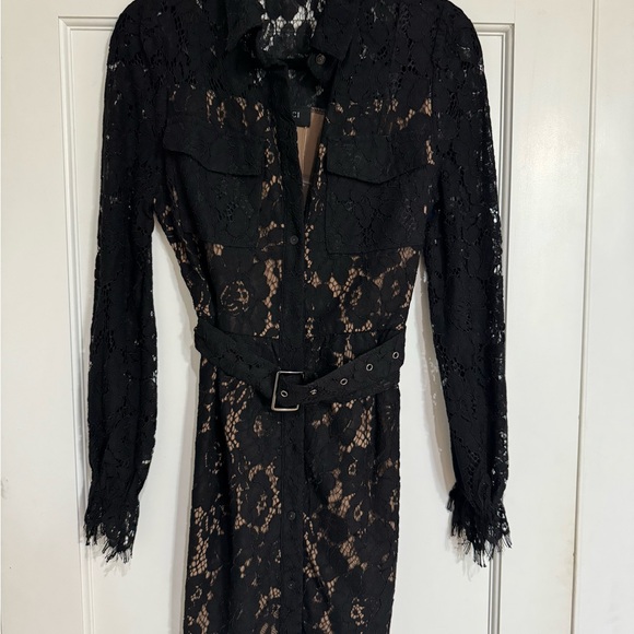 Vici Black Lace Dress - Picture 4 of 6